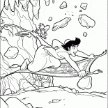 Pietra caduta da una montagna