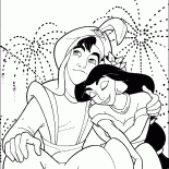 Aladdin e Jasmine insieme