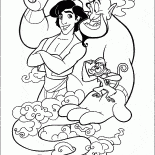 Ginny, Aladdin e Abu