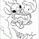 Stich salvato Lila