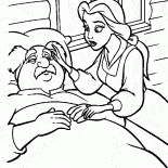 La malattia del padre di Belle