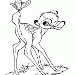 Bambi e la farfalla