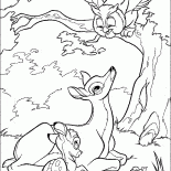 Bambi e sua madre