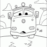 Un camion dei pompieri lamentoso