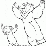 Koda e Kenai divertirsi