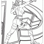 Vedova Nera in azione