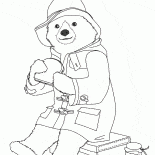 Paddington mangiare un panino