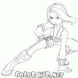 Gamora nella formazione