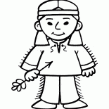 Un uomo della tribù