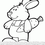 Coniglio con la carota