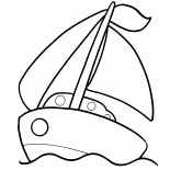 Barca in mare aperto