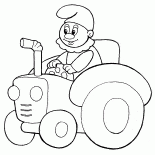 Il trattore giocattolo