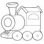 La locomotiva di plastica
