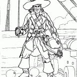 Pirata in una battaglia