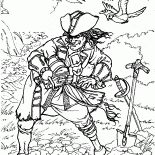 Pirate nasconde tesoro