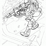 Il soldato del futuro in azione