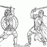 I soldati combattono