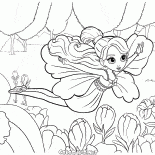 Fairy in volo