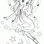 Principessa fata in volo