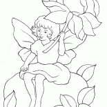Fata sotto il fiore