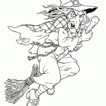 Strega di Halloween
