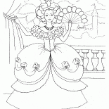 Principessa sul balcone