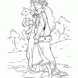 Principessa con poddy