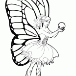 Barbie Mariposa e la palla