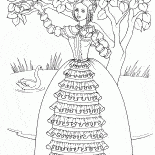 Principessa nel giardino