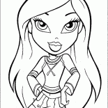Abito Barbie Bratz 
