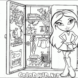 Armadietto di Barbie