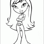 Acconciatura alla moda