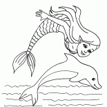 La Sirenetta e il Delfino
