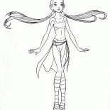 Hay Lin effettua magia