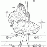 Ballerino sul palco