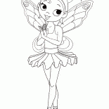 Ragazza della ballerina