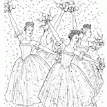 Costumi magnifici ballerina