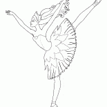 Ballerina e difficile il movimento