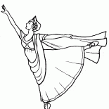 Ballerina del 19 ° secolo