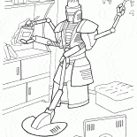 Il robot di pulizia
