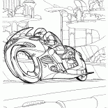 Un prototipo di moto