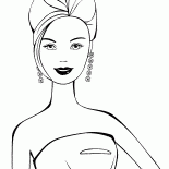 Acconciatura regina del ballo