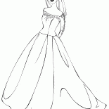 Barbie in abito da sposa