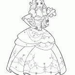 Abito da ballo di Barbie