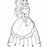 Barbie in un bel vestito