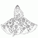 Barbie in un bel vestito