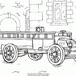 Camion dei pompieri 1904 anno