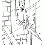 Pioggia sulla strada