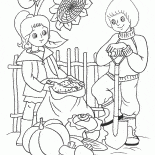 Raccogli verdure fresche