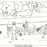 Il gioco del tennis